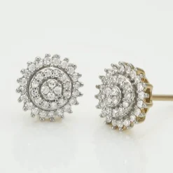 Boucles D'oreilles Veronick Or Jaune Diamant-Histoire d'Or Outlet