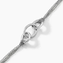 Histoire d'Or Bracelet Abassia Argent Blanc