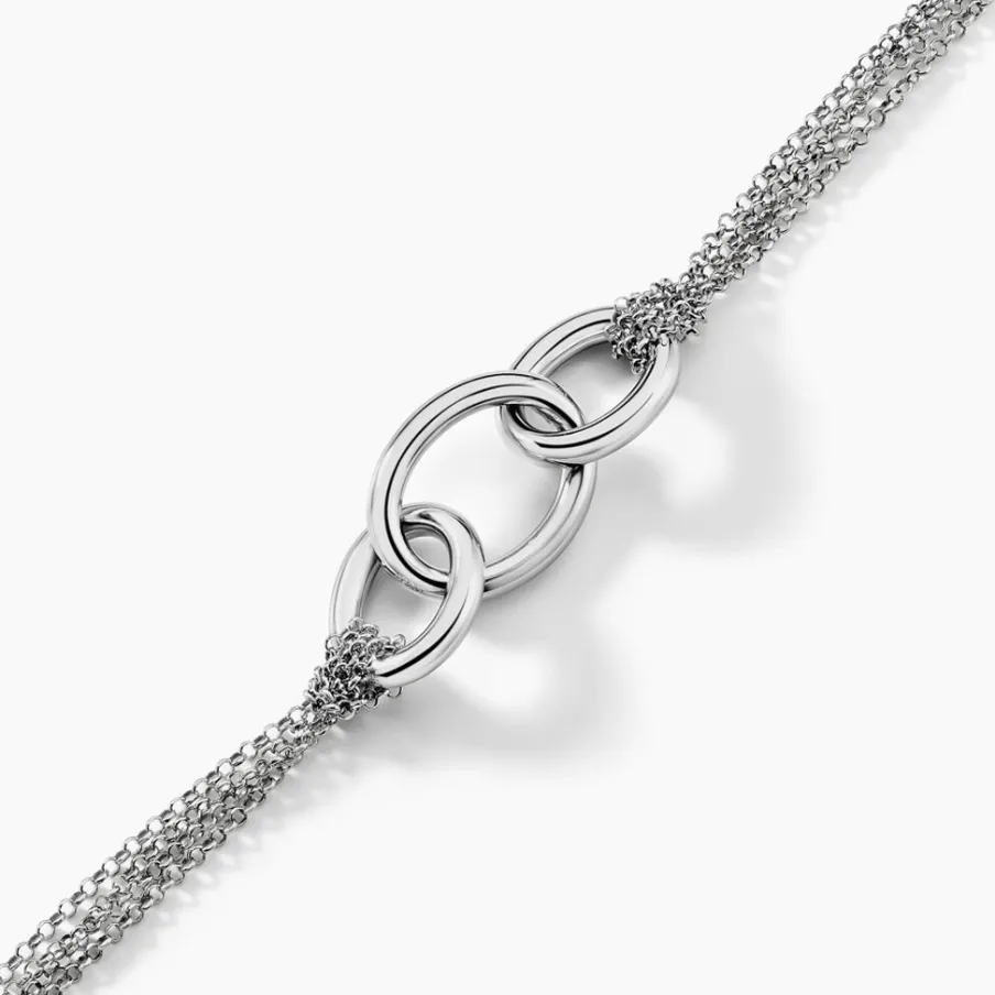 Histoire d'Or Bracelet Abassia Argent Blanc