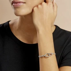 Histoire d'Or Bracelet Abassia Argent Blanc