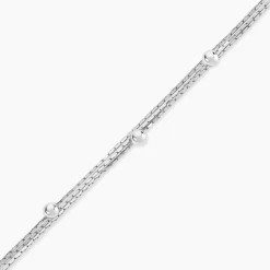 Bracelet Abbie Argent Blanc-Histoire d'Or Outlet