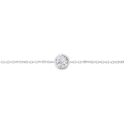 Histoire d'Or Bracelet Abha Argent Blanc Oxyde De Zirconium