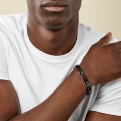 JOURDAN Bracelet Acier Blanc