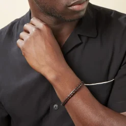 Histoire d'Or Bracelet Acier Blanc Edouard