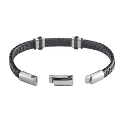Bracelet Acier Blanc Ludovic Oxyde De Zirconium-Histoire d'Or Online