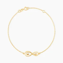 Bracelet Ademar Or Jaune Oxyde De Zirconium-Histoire d'Or Clearance