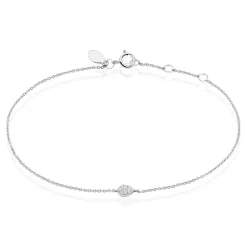 Histoire d'Or Bracelet Adhira Or Blanc Diamant