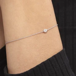 Histoire d'Or Bracelet Adhira Or Blanc Diamant