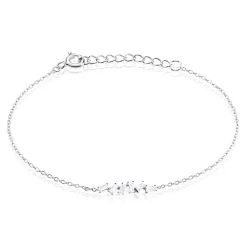 Histoire d'Or Bracelet Adonia Argent Blanc Oxyde De Zirconium