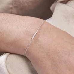 Bracelet Adriaan Argent Blanc Oxyde De Zirconium-Histoire d'Or Online