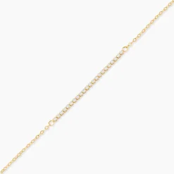 Bracelet Ajith Or Jaune Oxyde De Zirconium-Histoire d'Or