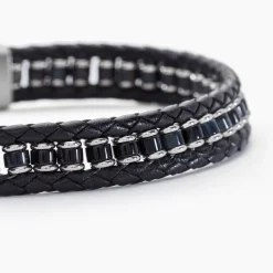 Bracelet Alassio Acier Blanc Oeil De Tigre-Histoire d'Or Discount