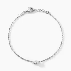 Bracelet Alda Argent Blanc Oxyde De Zirconium-Histoire d'Or New