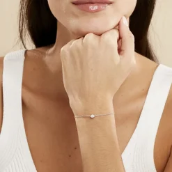 Bracelet Alda Argent Blanc Oxyde De Zirconium-Histoire d'Or New