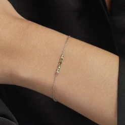 Histoire d'Or Bracelet Alexander Argent Blanc Oxyde De Zirconium