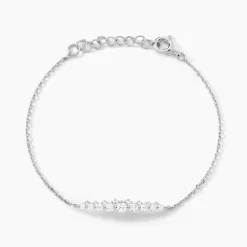 Bracelet Aliah Argent Blanc Oxyde De Zirconium-Histoire d'Or Outlet