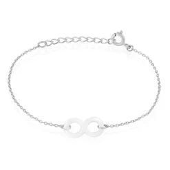 Bracelet Alicia Argent Blanc Céramique-Histoire d'Or Discount