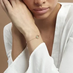 Bracelet Amalthea Plaqué Or Doré Aventurine Vert-Histoire d'Or Hot