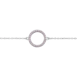 Histoire d'Or Bracelet Ambroisie Argent Blanc Oxyde De Zirconium