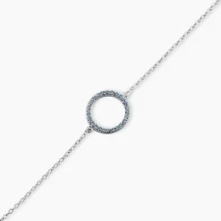 Bracelet Ambroisie Argent Blanc Oxyde De Zirconium-Histoire d'Or Outlet