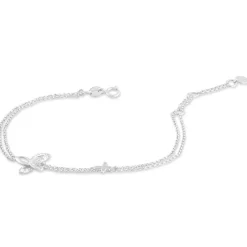 Bracelet Anahi Or Blanc Diamant-Histoire d'Or Sale