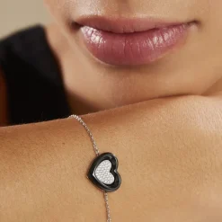 Bracelet Ana-paula Argent Blanc Céramique Et Oxyde De Zirconium-Histoire d'Or Outlet