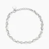 Histoire d'Or Bracelet Anka Argent Blanc Oxyde De Zirconium