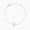 Histoire d'Or Bracelet Anne-louise Argent Blanc