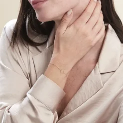 Bracelet Aquilegia Or Jaune-Histoire d'Or Sale