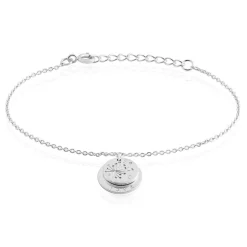Bracelet Argent Bapper Oxydes De Zirconium-Histoire d'Or Best