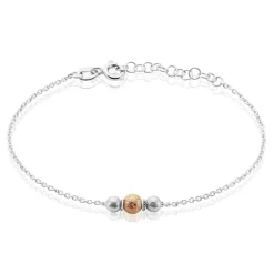 Bracelet Argent Bicolore Wilmart-Histoire d'Or Sale