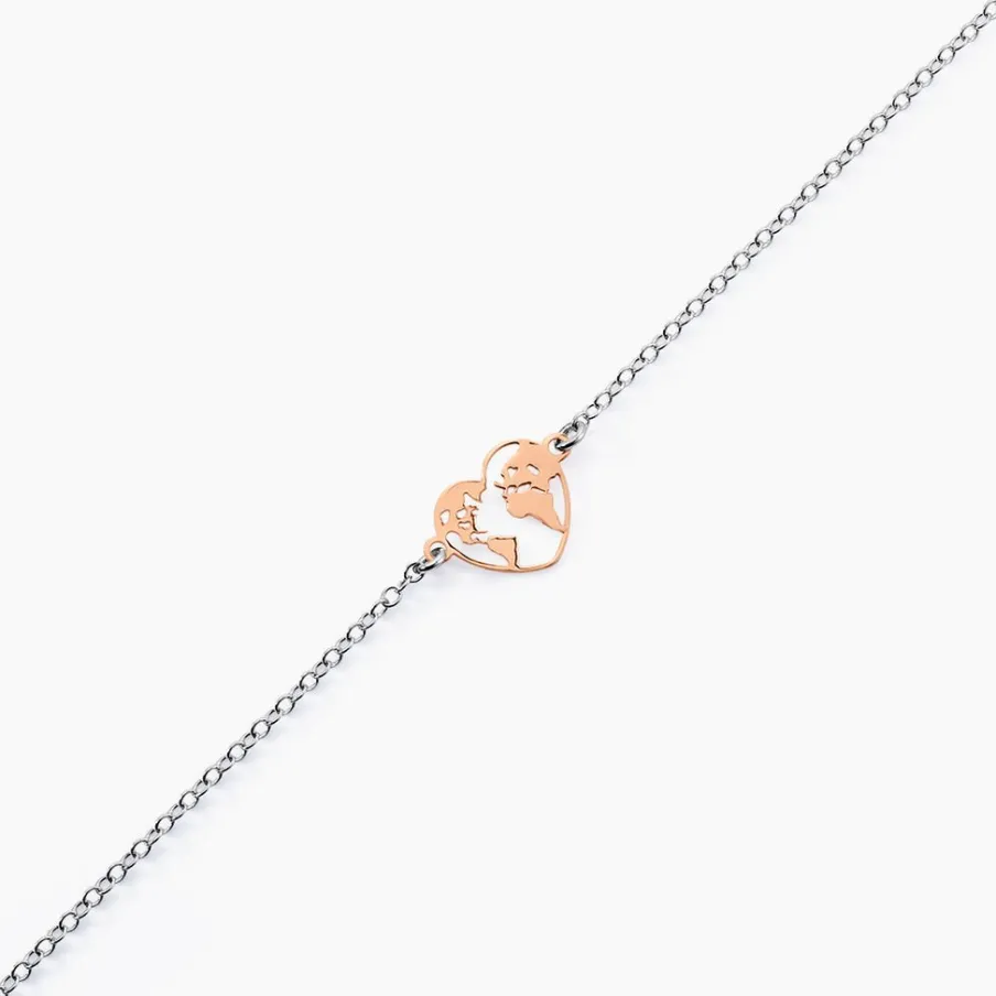 Histoire d'Or Bracelet Argent Bicolore Toyo