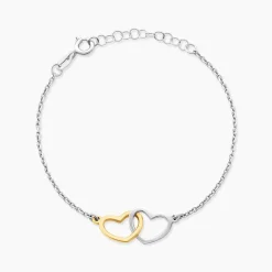 Histoire d'Or Bracelet Argent Bicolore Fethi