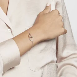 Histoire d'Or Bracelet Argent Bicolore Fethi