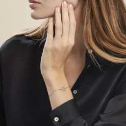 Histoire d'Or Bracelet Argent Blanc Alekdandarine