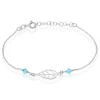 Histoire d'Or Bracelet Argent Blanc Angelika Pierres Synthetiques