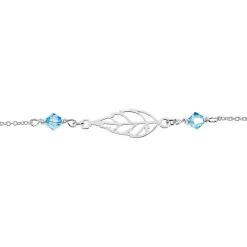 Histoire d'Or Bracelet Argent Blanc Angelika Pierres Synthetiques