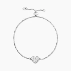 Bracelet Argent Blanc Annice Oxydes De Zirconium-Histoire d'Or Sale