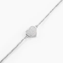 Bracelet Argent Blanc Annice Oxydes De Zirconium-Histoire d'Or Sale