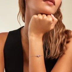 Bracelet Argent Blanc Atieno Oxyde De Zirconium-Histoire d'Or Best