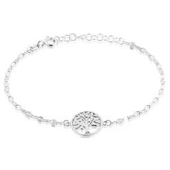 Bracelet Argent Blanc Buccinarie-Histoire d'Or Best