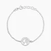 Histoire d'Or Bracelet Argent Blanc Colombina