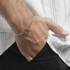 Histoire d'Or Bracelet Argent Blanc Crocus