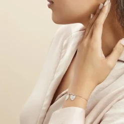 Bracelet Argent Blanc Laios-Histoire d'Or Hot