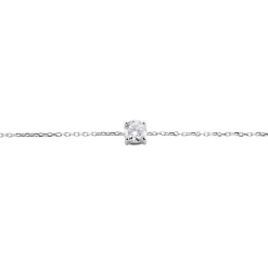 Histoire d'Or Bracelet Argent Blanc Lylwenn Oxyde De Zirconium