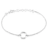 Bracelet Argent Blanc Melia-Histoire d'Or