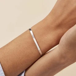 Histoire d'Or Bracelet Argent Blanc Millo