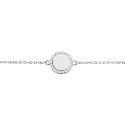 Bracelet Argent Blanc Paros-Histoire d'Or Clearance