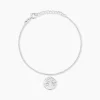 Histoire d'Or Bracelet Argent Blanc Sofee Nacre