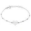 Histoire d'Or Bracelet Argent Blanc Valerien